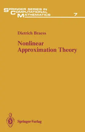 Braess |  Nonlinear Approximation Theory | eBook | Sack Fachmedien