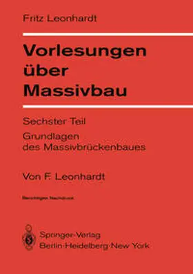 Leonhardt |  Vorlesungen über Massivbau | eBook | Sack Fachmedien