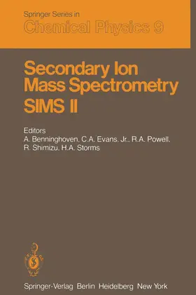 Benninghoven / Evans / Storms |  Secondary Ion Mass Spectrometry SIMS II | Buch |  Sack Fachmedien