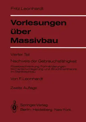 Leonhardt |  Vorlesungen über Massivbau | eBook | Sack Fachmedien