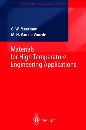 Van de Voorde / Meetham |  Materials for High Temperature Engineering Applications | Buch |  Sack Fachmedien