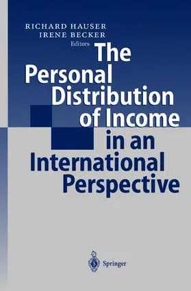 Becker / Hauser |  The Personal Distribution of Income in an International Perspective | Buch |  Sack Fachmedien