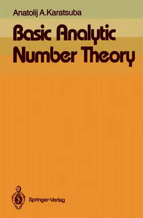 Karatsuba |  Basic Analytic Number Theory | Buch |  Sack Fachmedien