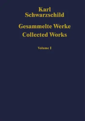 Schwarzschild / Voigt |  Gesammelte Werke Collected Works | Buch |  Sack Fachmedien