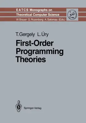 Gergely / Ury |  First-Order Programming Theories | Buch |  Sack Fachmedien