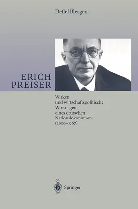 Blesgen | Erich Preiser | Buch | 978-3-642-63537-3 | www2.sack.de