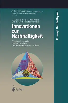 Pfitzner / Behrendt / Kreibich |  Innovationen zur Nachhaltigkeit | Buch |  Sack Fachmedien