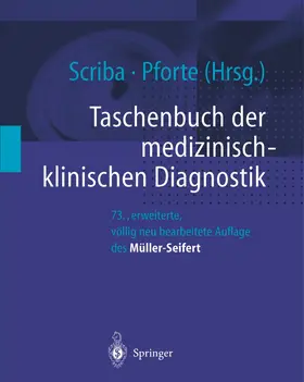 Scriba / Müller / Pforte |  Taschenbuch der medizinisch-klinischen Diagnostik | Buch |  Sack Fachmedien