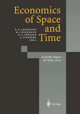 Andersson / Beckmann / Löfgren |  Economics of Space and Time | Buch |  Sack Fachmedien