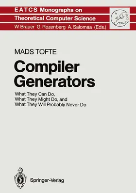 Tofte | Compiler Generators | Buch | 978-3-642-64857-1 | www2.sack.de