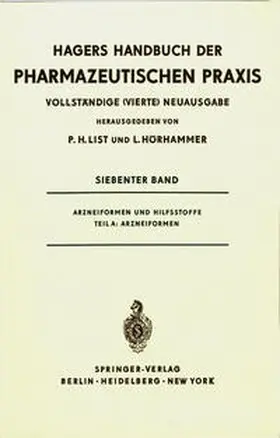 List / Hörhammer |  Arzneiformen und Hilfsstoffe | eBook | Sack Fachmedien