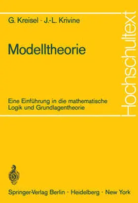 Kreisel / Krivine | Modelltheorie | E-Book | sack.de