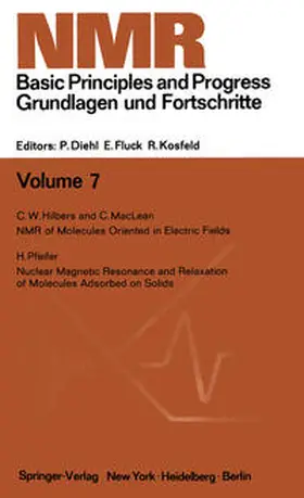 Diehl / Fluck / Kosfeld |  NMR Basic Principles and Progress / NMR Grundlagen und Fortschritte | eBook | Sack Fachmedien