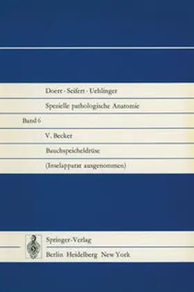 Becker |  Bauchspeicheldrüse | eBook | Sack Fachmedien