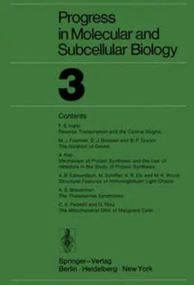 Rhoads |  Progress in Molecular and Subcellular Biology 3 | eBook | Sack Fachmedien
