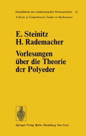 Steinitz / Rademacher |  Vorlesungen über die Theorie der Polyeder | eBook | Sack Fachmedien