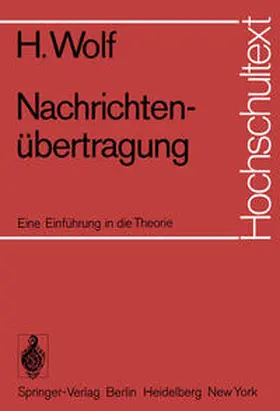 Wolf | Nachrichtenübertragung | E-Book | www2.sack.de
