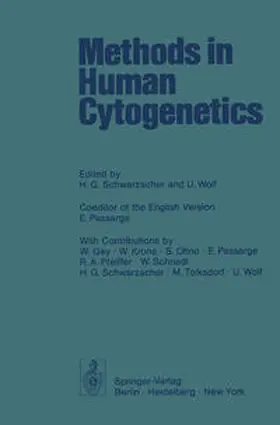 Schwarzacher / Wolf |  Methods in Human Cytogenetics | eBook | Sack Fachmedien