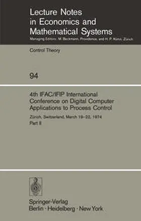 Mansour / Schaufelberger |  4th IFAC/IFIP International Conference on Digital Computer Applications to Process Control | eBook | Sack Fachmedien