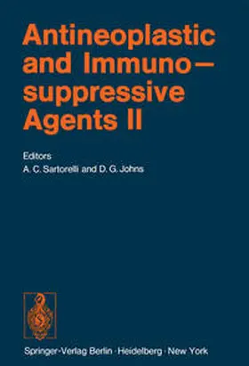 Sartorelli / Johns |  Antineoplastic and Immunosuppressive Agents | eBook | Sack Fachmedien