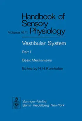 Kornhuber |  Vestibular System Part 1: Basic Mechanisms | eBook | Sack Fachmedien