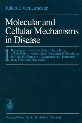 VanLancker |  Molecular and Cellular Mechanisms in Disease | Buch |  Sack Fachmedien