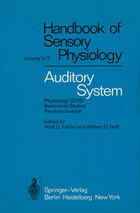 Abeles / Bredberg / Goldstein |  Auditory System | eBook | Sack Fachmedien