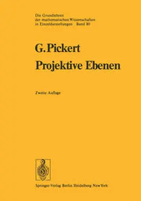 Pickert |  Projektive Ebenen | eBook | Sack Fachmedien