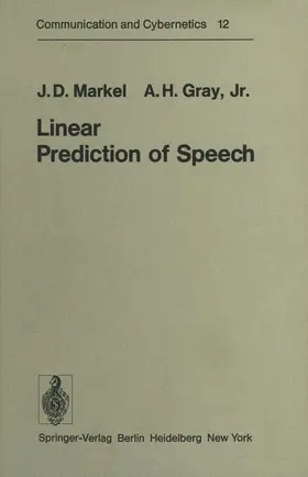 Gray / Markel |  Linear Prediction of Speech | Buch |  Sack Fachmedien