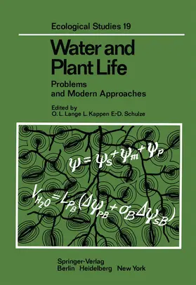 Lange / Kappen / Schulze |  Water and Plant Life | Buch |  Sack Fachmedien