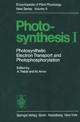 Avron / Trebst |  Photosynthesis I | Buch |  Sack Fachmedien