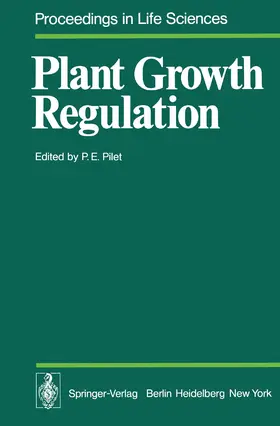 Pilet |  Plant Growth Regulation | Buch |  Sack Fachmedien