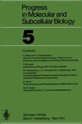  Progress in Molecular and Subcellular Biology | eBook | Sack Fachmedien