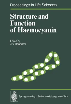 Bannister |  Structure and Function of Haemocyanin | Buch |  Sack Fachmedien