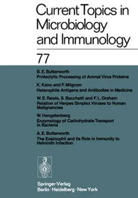Arber / Rott / Henle |  Current Topics in Microbiology and Immunology | Buch |  Sack Fachmedien