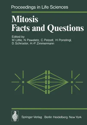 Little / Paweletz / Petzelt |  Mitosis Facts and Questions | Buch |  Sack Fachmedien