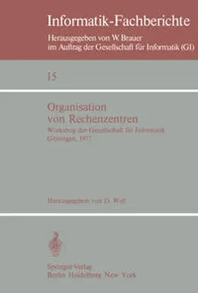 Wall |  Organisation von Rechenzentren | eBook | Sack Fachmedien