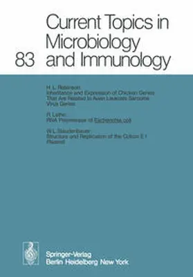  Current Topics in Microbiology and Immunology | eBook | Sack Fachmedien