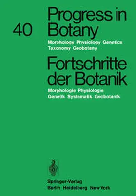 Ellenberg / Esser / Merxmüller |  Progress in Botany/Fortschritte der Botanik | eBook | Sack Fachmedien