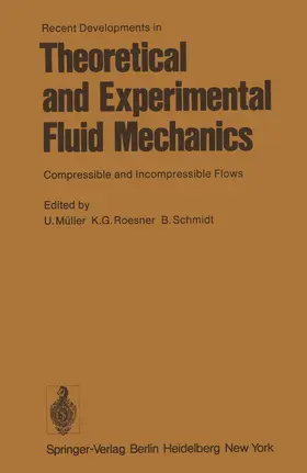 Müller / Roesner / Schmidt |  Recent Developments in Theoretical and Experimental Fluid Mechanics | Buch |  Sack Fachmedien