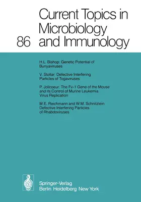 Arber / Melchers / Falkow |  Current Topics in Microbiology and Immunology | Buch |  Sack Fachmedien