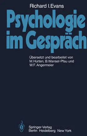 Evans |  Psychologie im Gespräch | eBook | Sack Fachmedien