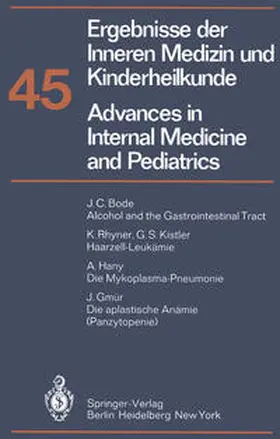 Frick / Harnack / Martini | Ergebnisse der Inneren Medizin und Kinderheilkunde / Advances in Internal Medicine and Pediatrics | E-Book | sack.de