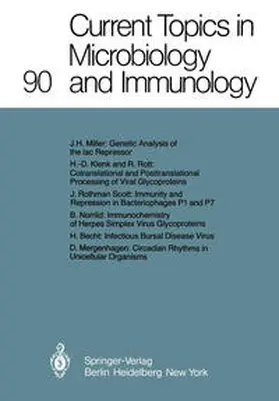 Arber / Melchers / Falkow |  Current Topics in Microbiology and Immunology | Buch |  Sack Fachmedien