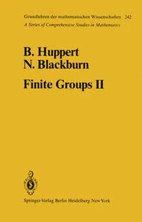 Huppert / Blackburn |  Finite Groups II | eBook | Sack Fachmedien