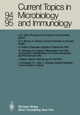 Henle / Hofschneider / Koprowski |  Current Topics in Microbiology and Immunology | eBook | Sack Fachmedien