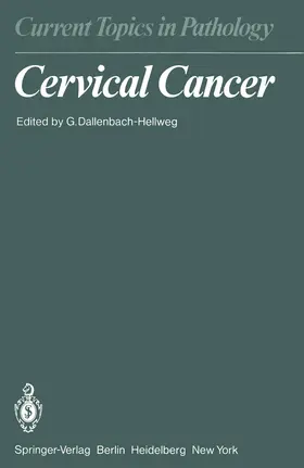 Dallenbach-Hellweg |  Cervical Cancer | Buch |  Sack Fachmedien