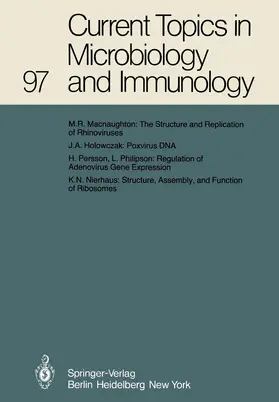Henle / Hofschneider / Koprowski |  Current Topics in Microbiology and Immunology | Buch |  Sack Fachmedien