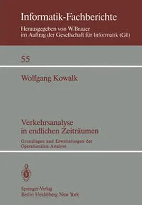 Kowalk |  Verkehrsanalyse in endlichen Zeiträumen | eBook | Sack Fachmedien
