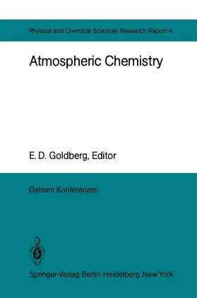 Goldberg / Crutzen / Garrels |  Atmospheric Chemistry | Buch |  Sack Fachmedien